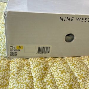 Black Nine West Leather Boots